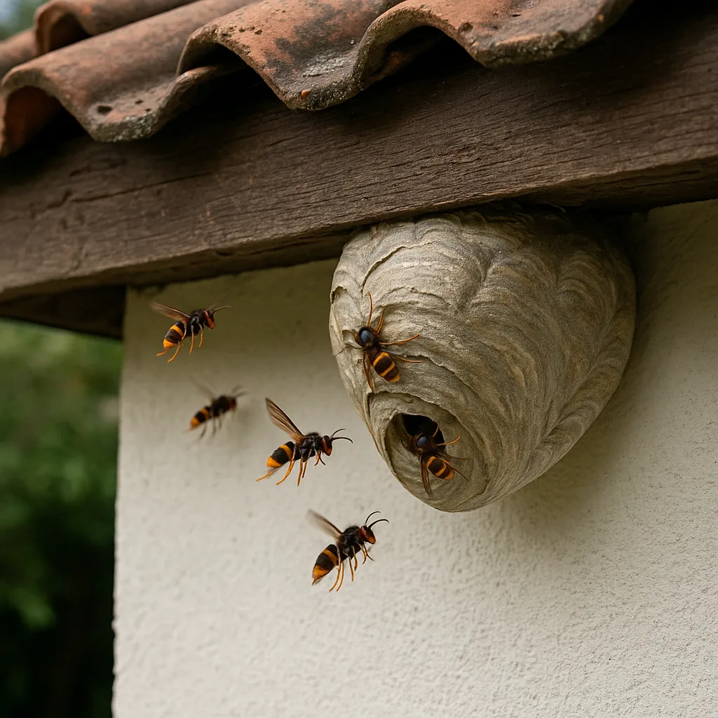 Comment trouver un nid de frelon dans une maison (sans se mettre en danger)