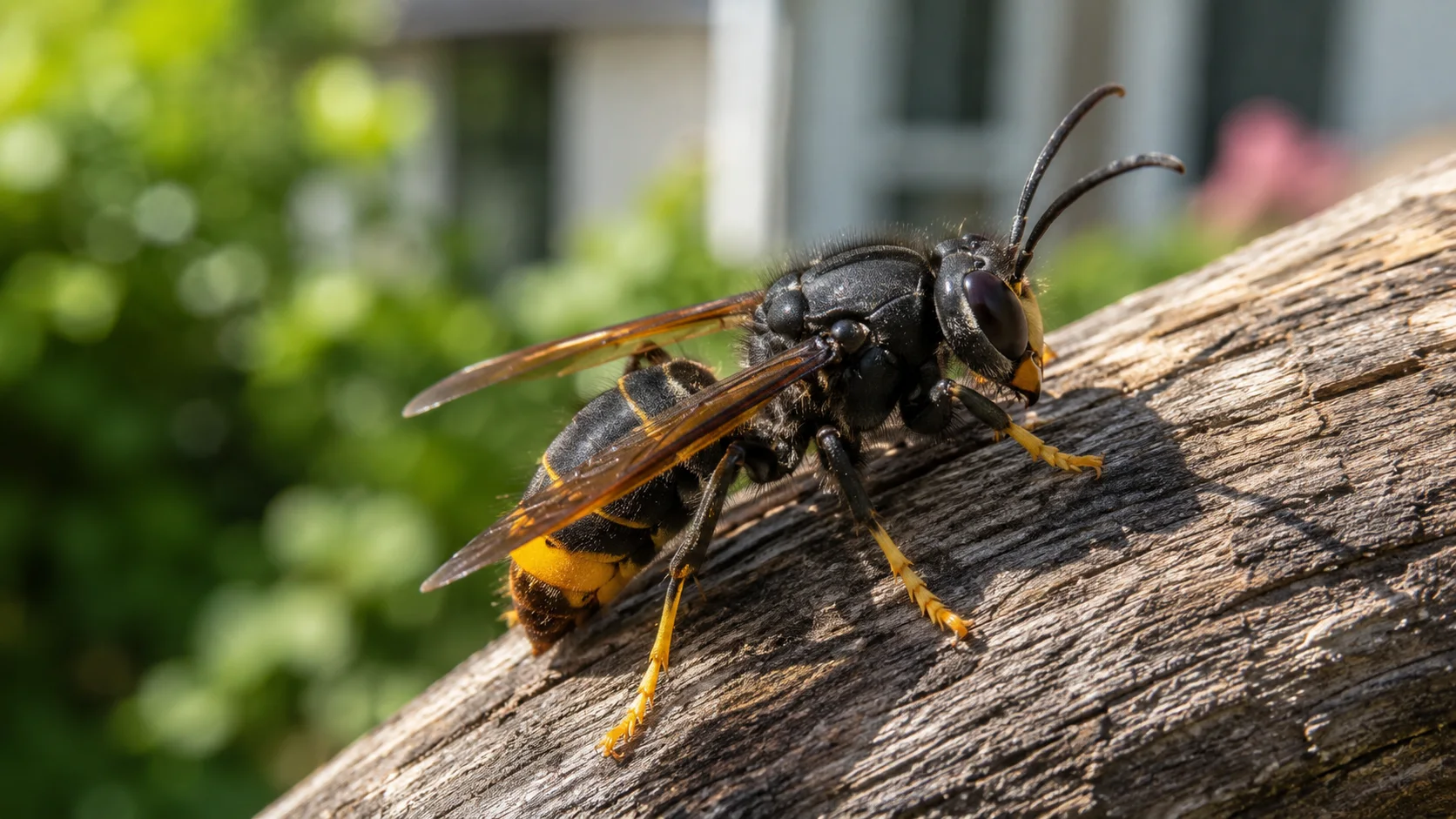 Frelon noir : danger, nid ou abeille charpentière ?